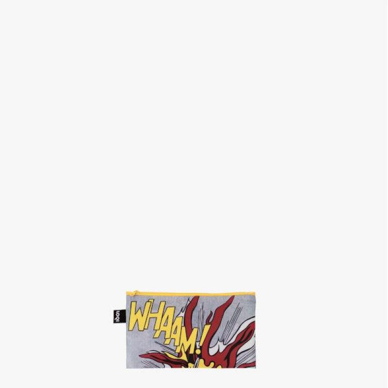 Loqi Roy Lichtenstein Whaam! Recycled Zip Pockets