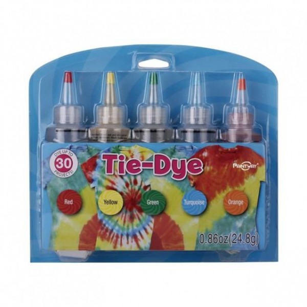 Πλήρες Σετ Tie Dye με 5 χρώματα Yellow Submarine