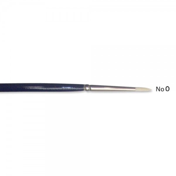 Πινέλο Τρίχα Χοίρου Στρογγυλό 1150R No.0 Πινέλο Τρίχα Χοίρου Στρογγυλό 1150R No.0