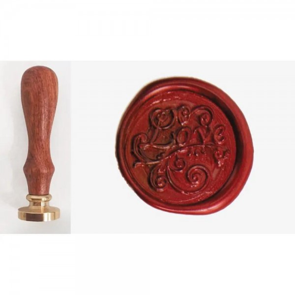 Ορειχάλκινη Σφραγίδα Φ 2,5cm  Ορειχάλκινη Σφραγίδα Φ 2,5cm