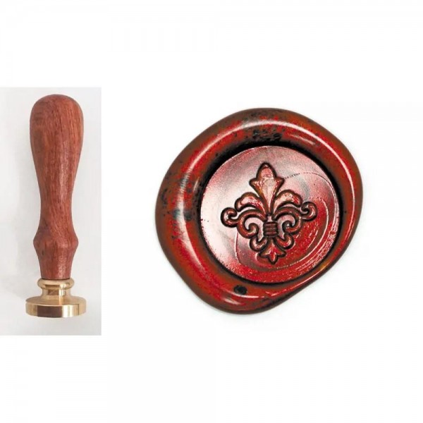 Ορειχάλκινη Σφραγίδα Φ 2,5cm  Ορειχάλκινη Σφραγίδα Φ 2,5cm