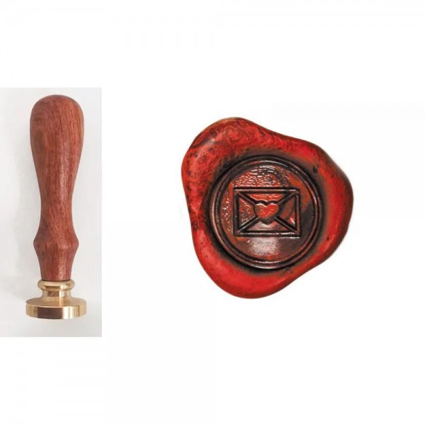 Ορειχάλκινη Σφραγίδα Φ 2,5cm  Ορειχάλκινη Σφραγίδα Φ 2,5cm