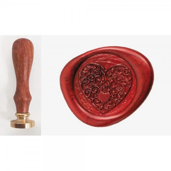 Ορειχάλκινη Σφραγίδα Φ 2,5cm  Ορειχάλκινη Σφραγίδα Φ 2,5cm