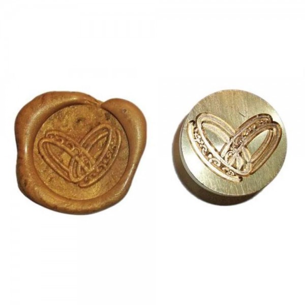 Ορειχάλκινη Σφραγίδα Φ 2,5cm  Ορειχάλκινη Σφραγίδα Φ 2,5cm