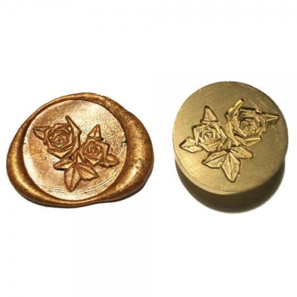 Ορειχάλκινη Σφραγίδα Φ 2,5cm  Ορειχάλκινη Σφραγίδα Φ 2,5cm