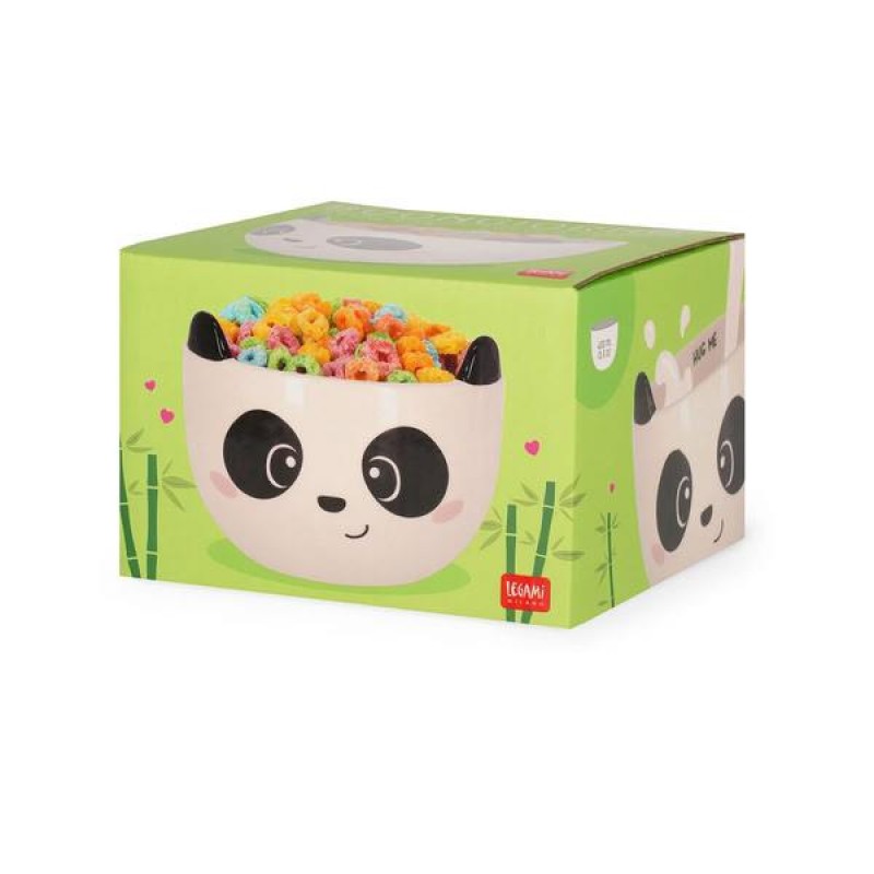 Legami Stoneware Cereal Bowl - Buongiorno! - Panda