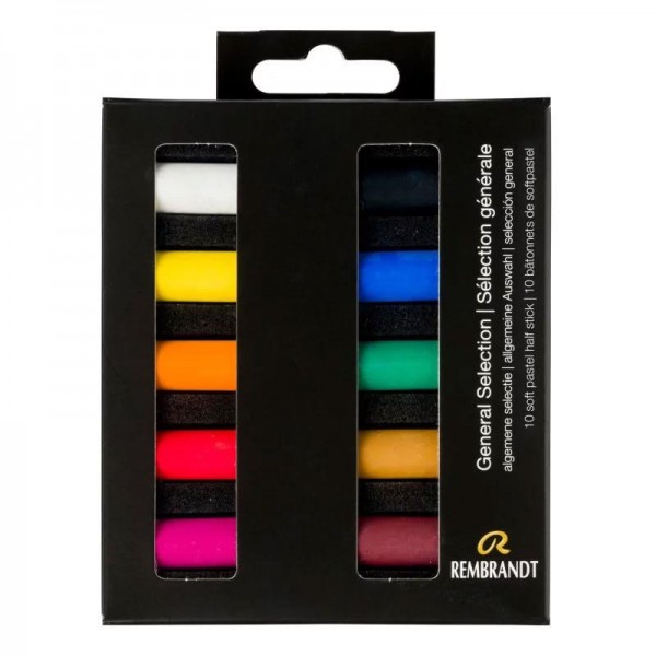 Rembrandt Σετ 10 Παστέλ Κιμωλίας (Half Sticks) Rembrandt Σετ 10 Παστέλ Κιμωλίας (Half Sticks)