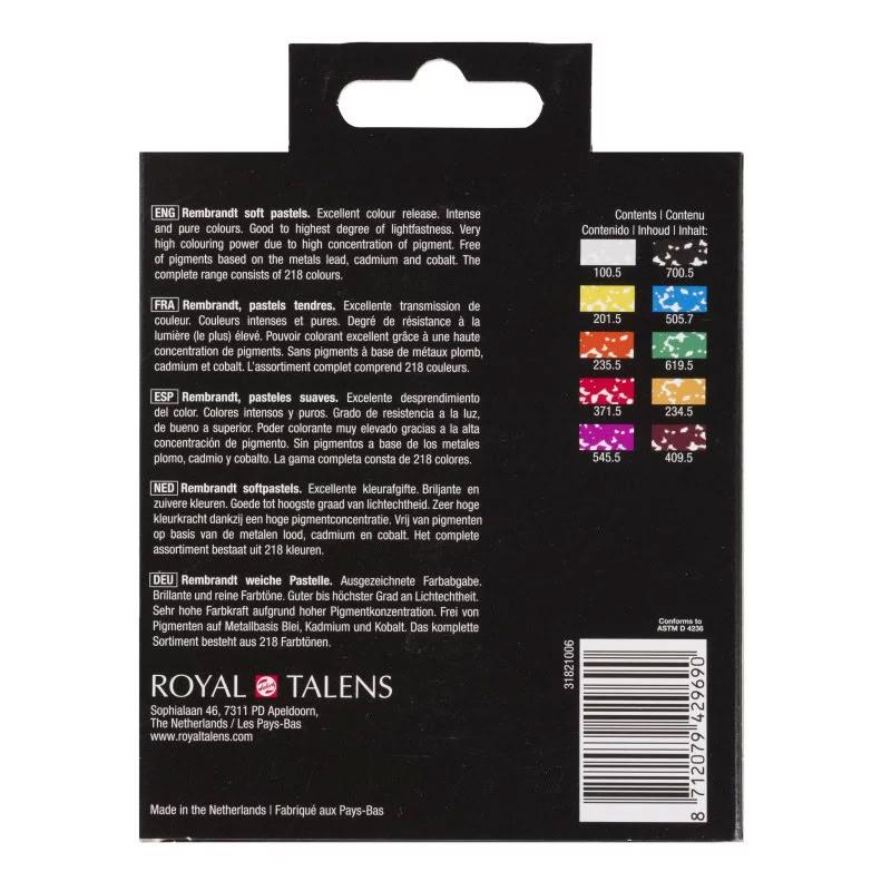 Rembrandt Σετ 10 Παστέλ Κιμωλίας (Half Sticks) Rembrandt Σετ 10 Παστέλ Κιμωλίας (Half Sticks)