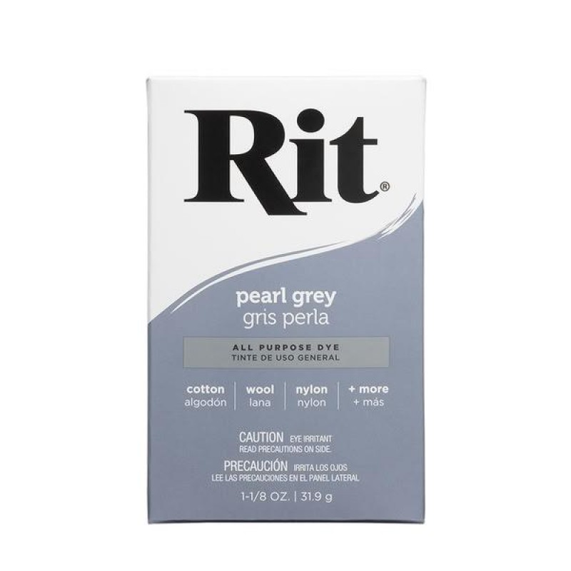 Rit Dye Powder Pearl Grey Rit Dye Powder Pearl Grey