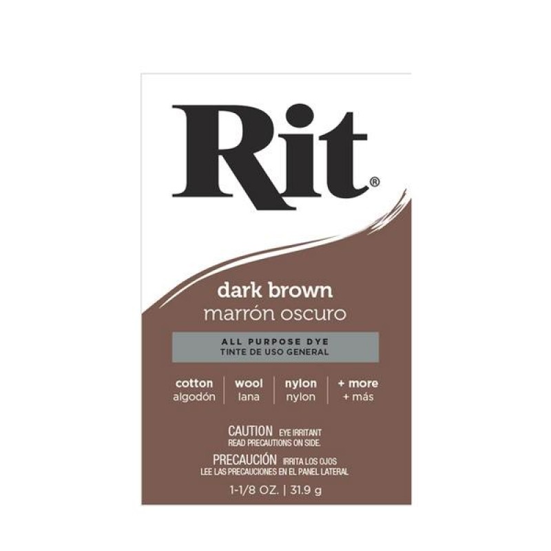 Rit Dye Powder Dark Brown Rit Dye Powder Dark Brown