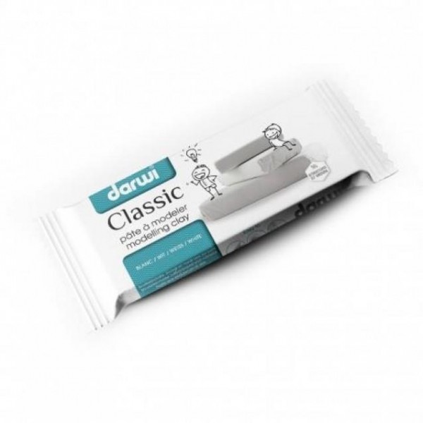 Darwi Πηλός Αυτοξηραινόμενος Λευκός 500gr Darwi Πηλός Αυτοξηραινόμενος Λευκός 500gr