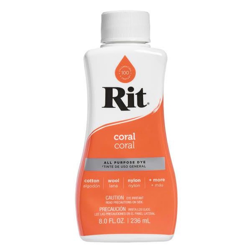 Rit Dye Liquid Coral Rit Dye Liquid Coral