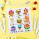 Ohuhu Kaala Alcohol Markers Σετ 60 Χρωμάτων Slim Chisel - Mini Brush