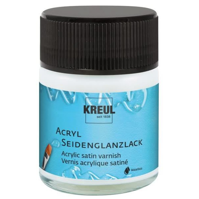 Kreul 50ml Σατινέ Βερνίκι Νερού Kreul 50ml Σατινέ Βερνίκι Νερού