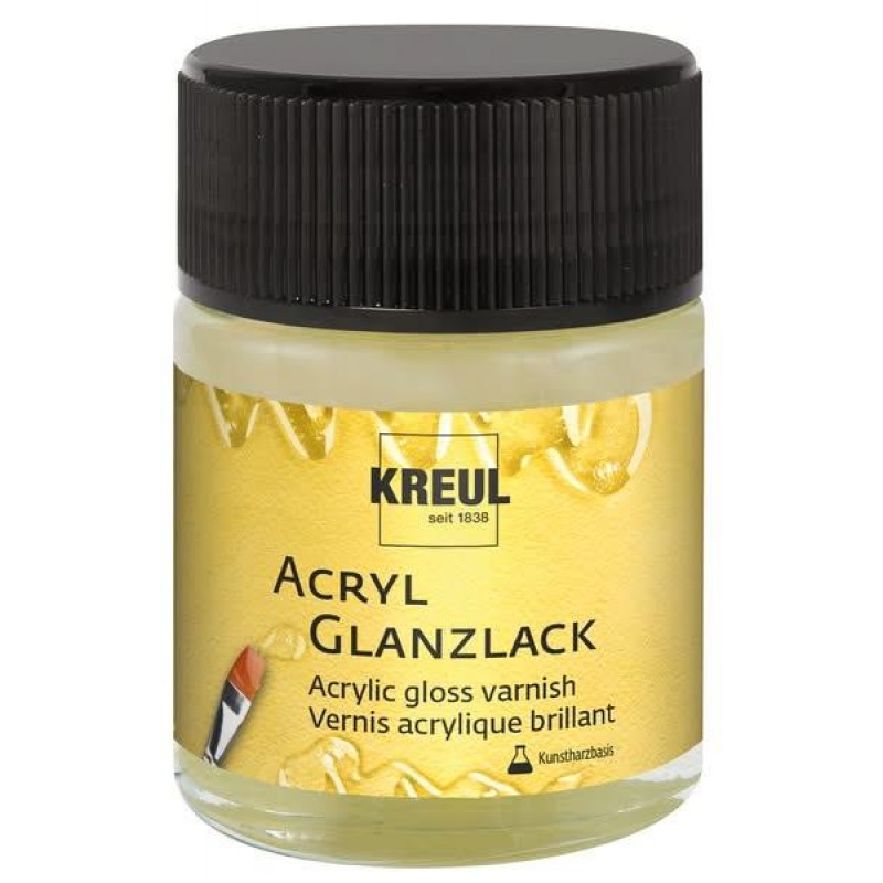 Kreul 50ml Γυαλιστερό Βερνίκι Διαλυτικού Kreul 50ml Γυαλιστερό Βερνίκι Διαλυτικού
