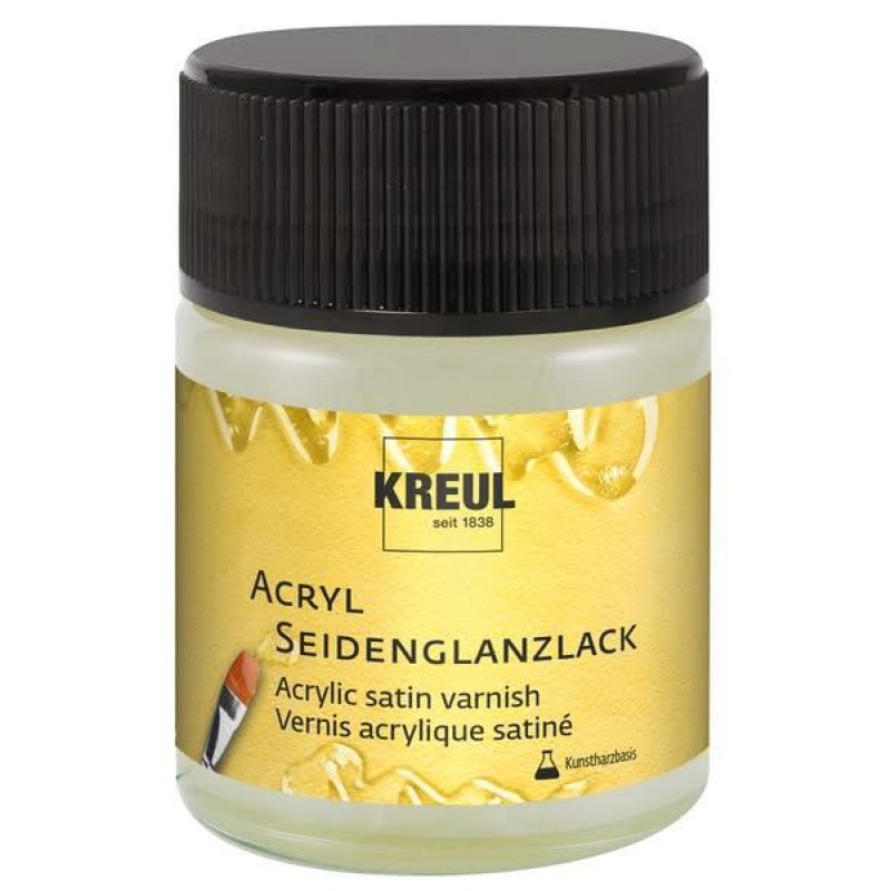 Kreul 50ml Σατινέ Βερνίκι Διαλυτικού Kreul 50ml Σατινέ Βερνίκι Διαλυτικού