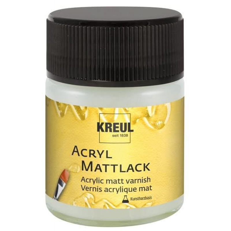 Kreul 50ml Ματ Βερνίκι Διαλυτικού Kreul 50ml Ματ Βερνίκι Διαλυτικού
