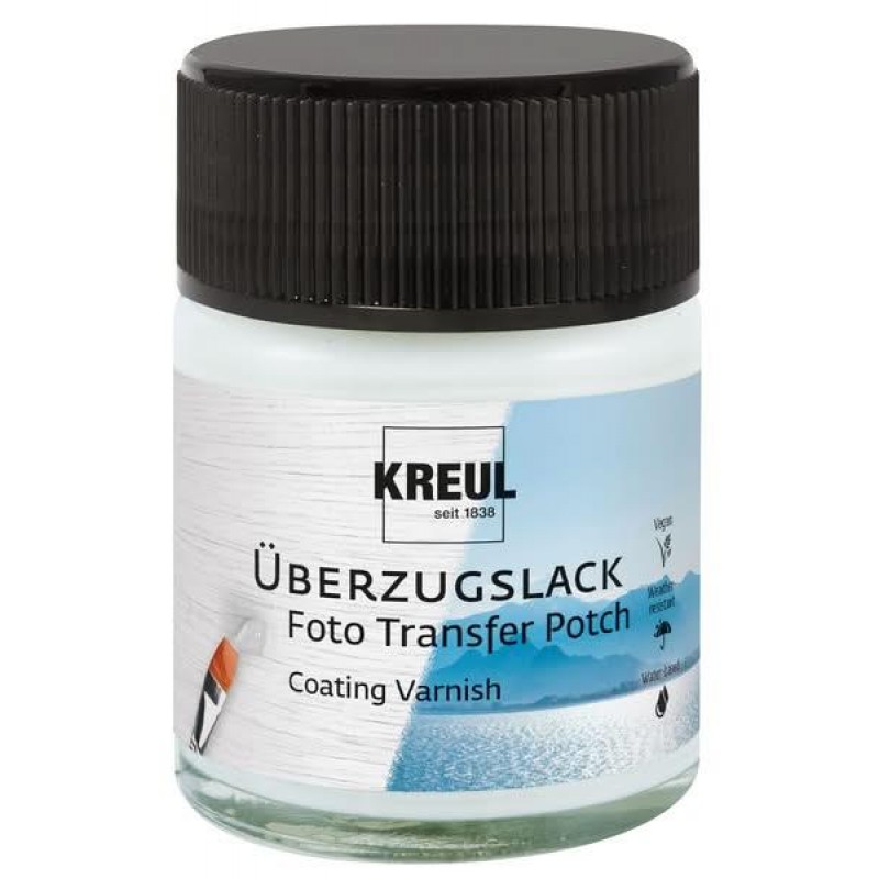 Kreul 50ml Γυαλιστερό Βερνίκι Foto Transfer Kreul 50ml Γυαλιστερό Βερνίκι Foto Transfer