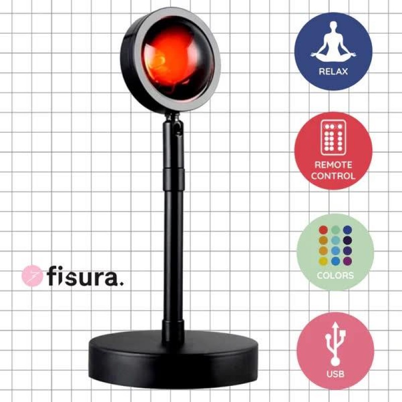 Fisura Sunset Lamp Black Fisura Sunset Lamp Black