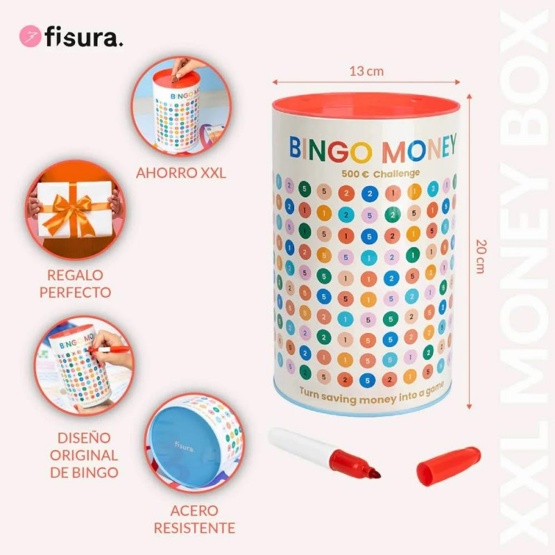 Fisura Κουπαράς XL Bingo Με Μαρκαδόρο Fisura Κουπαράς XL Bingo Με Μαρκαδόρο