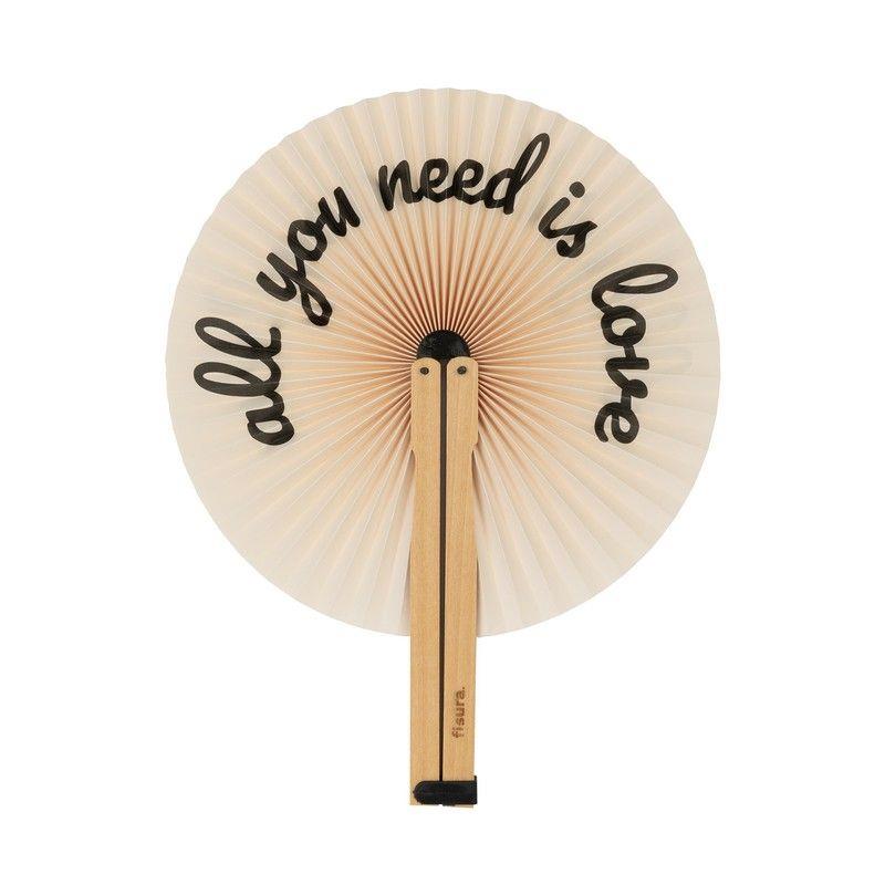 Fisura Βεντάλια Pai Pai All You Need Is Love Fisura Βεντάλια Pai Pai All You Need Is Love
