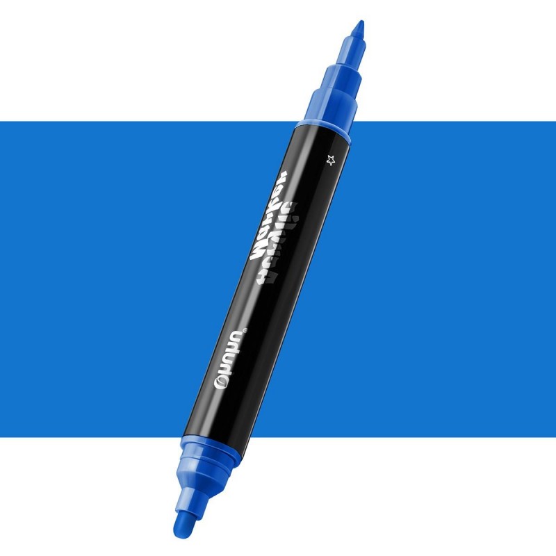 Ohuhu Ακρυλικός Μαρκαδόρος με Διπλή Μύτη  B401 Azure Blue