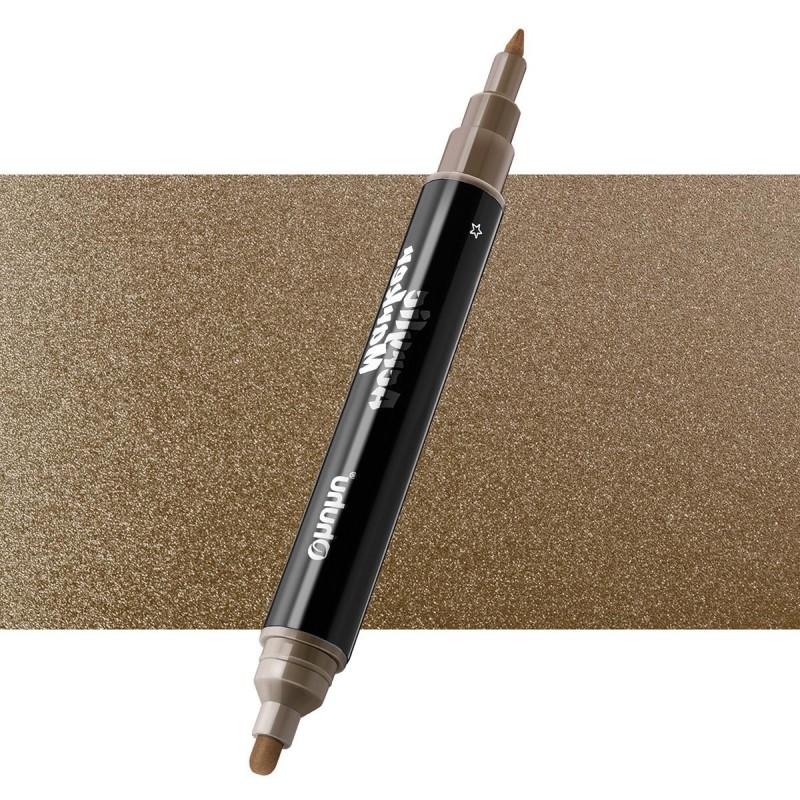 Ohuhu Ακρυλικός Μαρκαδόρος με Διπλή Μύτη  M701 Bronze