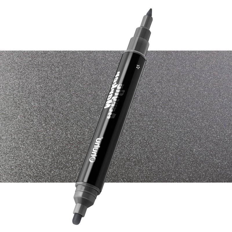 Ohuhu Ακρυλικός Μαρκαδόρος με Διπλή Μύτη  M706 Metallic Grey