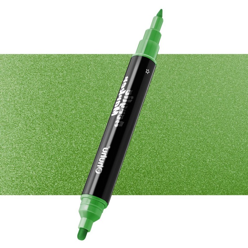 Ohuhu Ακρυλικός Μαρκαδόρος με Διπλή Μύτη  M715 Metallic Mint