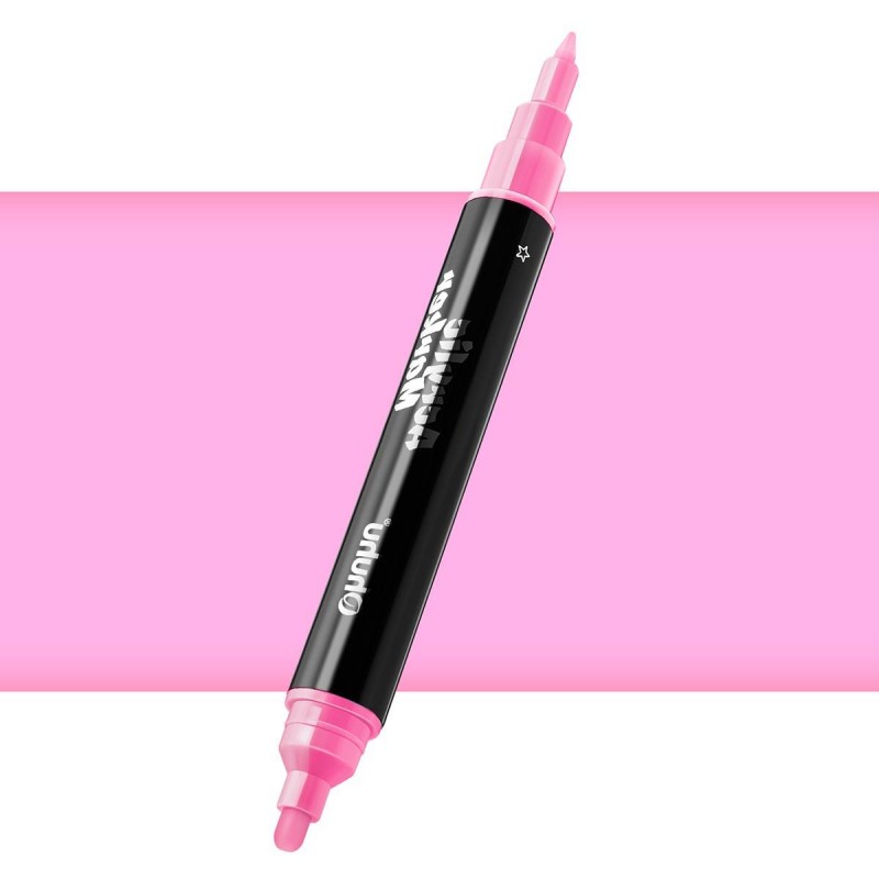 Ohuhu Ακρυλικός Μαρκαδόρος με Διπλή Μύτη  N504 Neon Pink