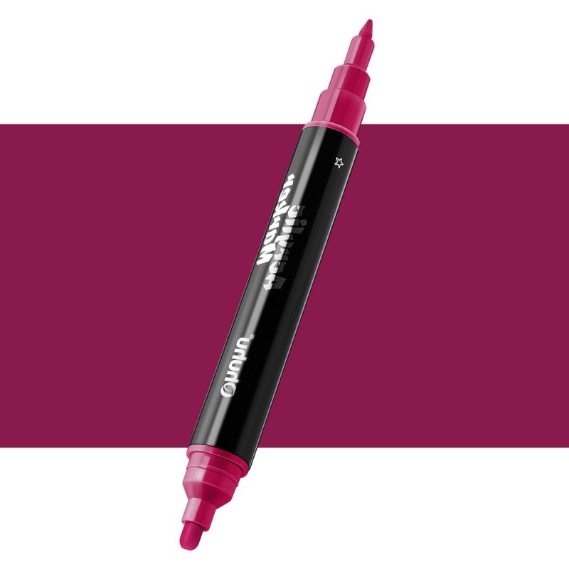 Ohuhu Ακρυλικός Μαρκαδόρος με Διπλή Μύτη  R402 Magenta