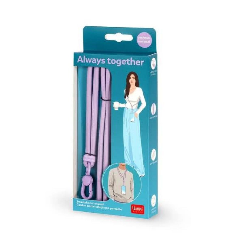 Legami Κορδόνι Smartphone Always Together Lilac Legami Κορδόνι Smartphone Always Together Lilac