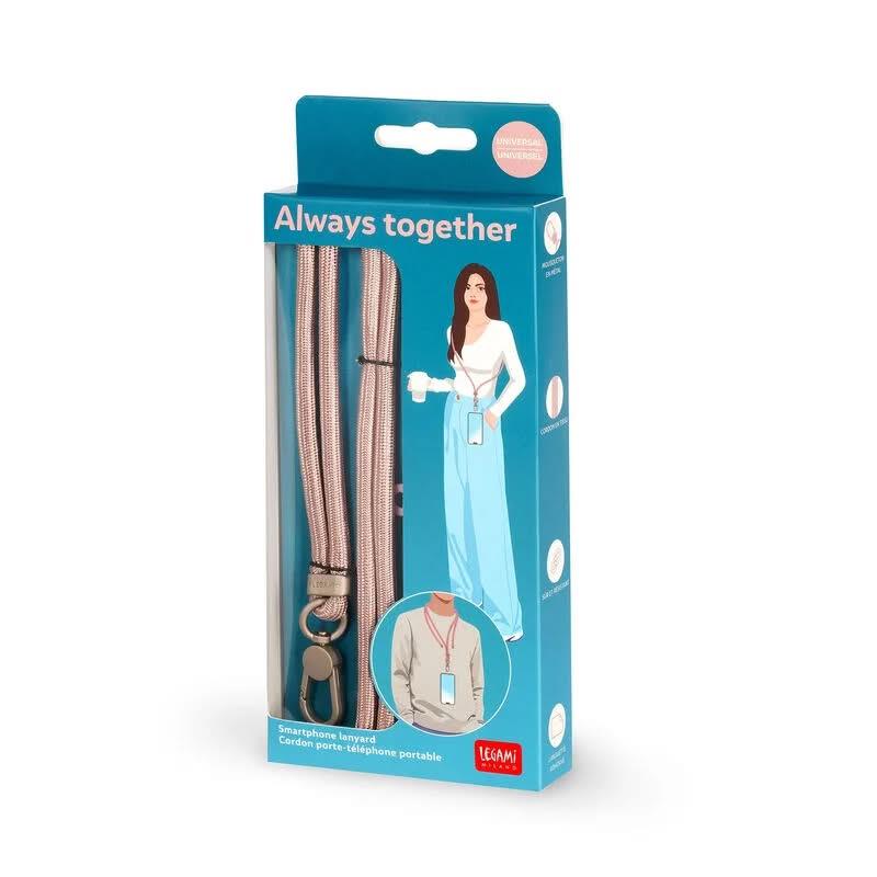 Legami Κορδόνι Smartphone Always Together Rose Gold Legami Κορδόνι Smartphone Always Together Rose Gold