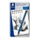 Staedtler Μεταλλική κασετίνα με 12 Μολύβια Mars Lumograph Staedtler Μεταλλική κασετίνα με 12 Μολύβια Mars Lumograph