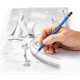 Staedtler Μεταλλική κασετίνα με 6 Μολύβια Mars Lumograph Staedtler Μεταλλική κασετίνα με 6 Μολύβια Mars Lumograph