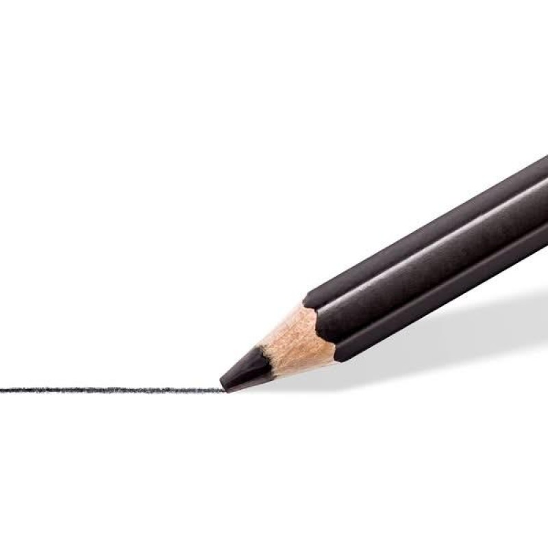 Staedtler Μεταλλική κασετίνα με 6 Μολύβια Mars Lumograph Black Staedtler Μεταλλική κασετίνα με 6 Μολύβια Mars Lumograph Black
