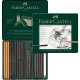 Faber Castell Σετ Σχεδίου με Κάρβουνα και αξεσουάρ 24τεμ