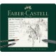 Faber Castell Σετ Pitt Graphite σε μεταλλική κασετίνα 19τεμ Faber Castell Σετ Pitt Graphite σε μεταλλική κασετίνα 19τεμ