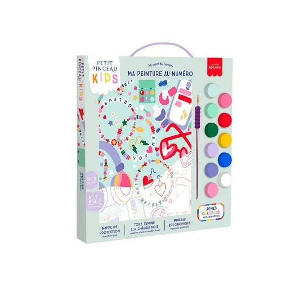 Petit Pinceau Ζωγραφική με Αριθμούς για Παιδιά Καλύτεροι Φίλοι