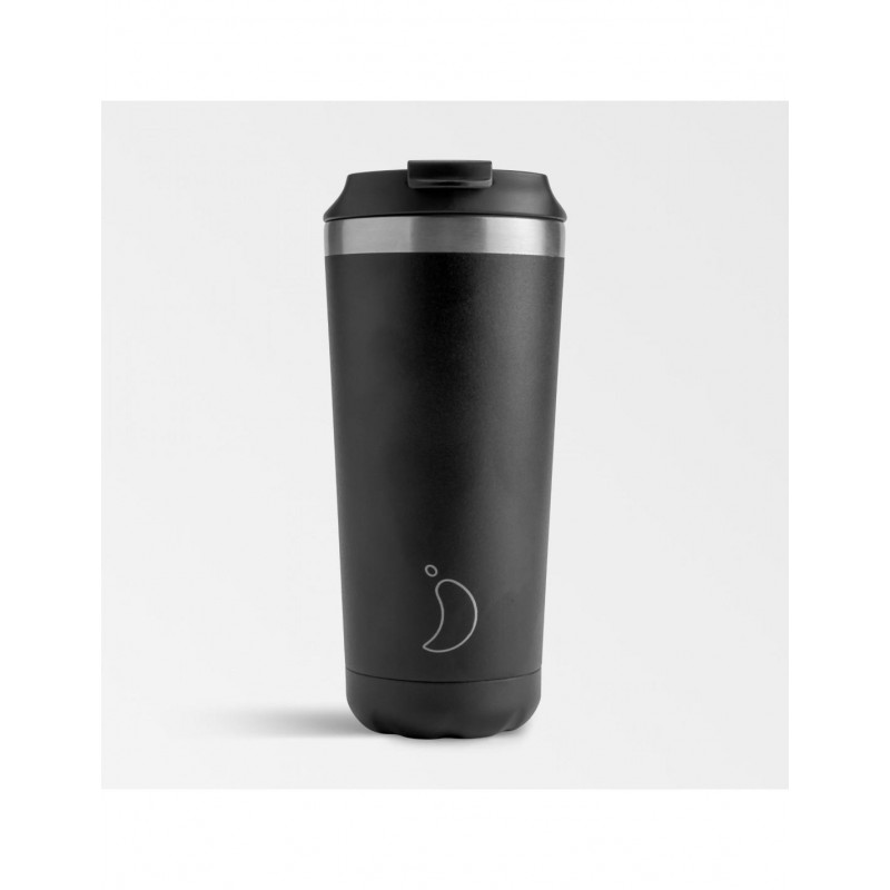 Chillys Coffee Cup 500ml Black Chillys Coffee Cup 500ml Black