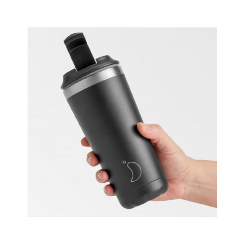 Chillys Coffee Cup 500ml Black Chillys Coffee Cup 500ml Black