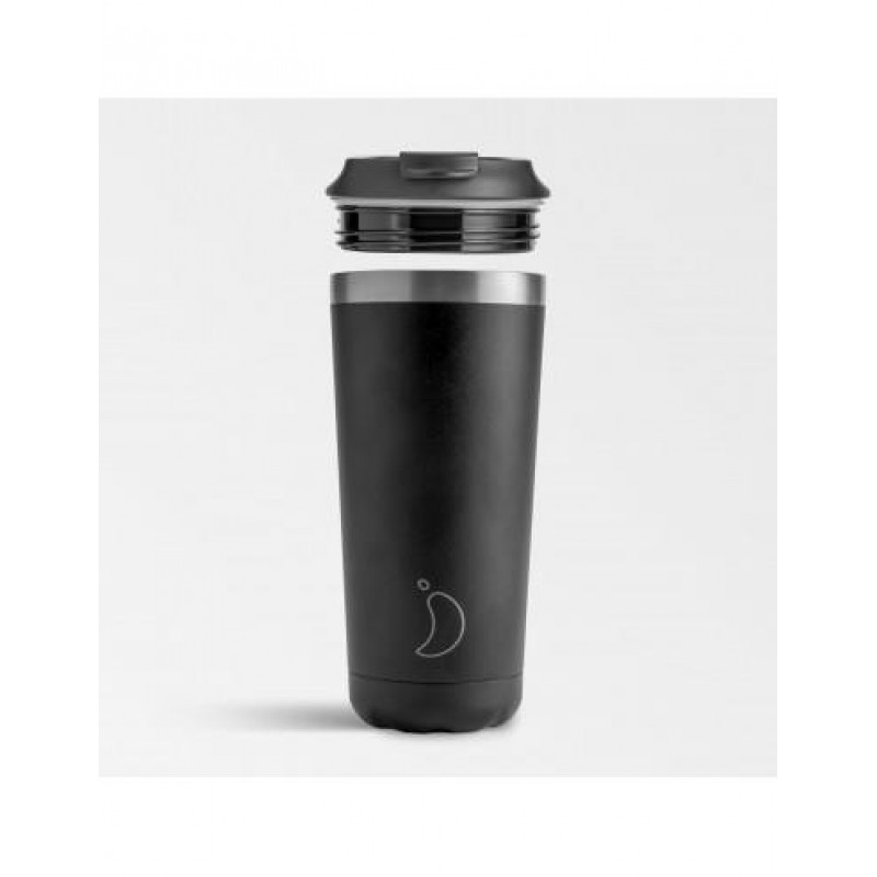 Chillys Coffee Cup 500ml Black Chillys Coffee Cup 500ml Black