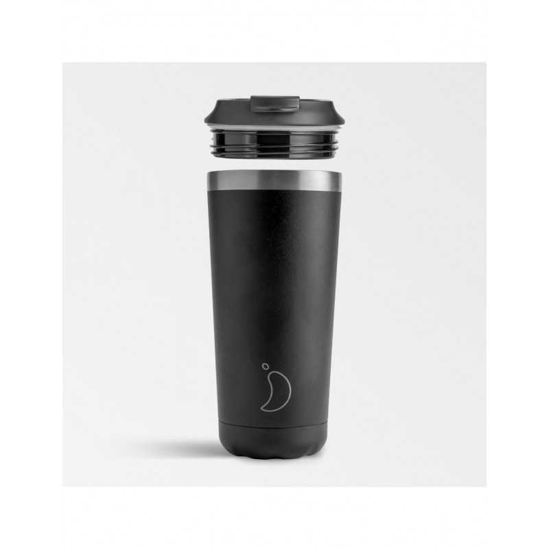 Chillys Coffee Cup 500ml Black Chillys Coffee Cup 500ml Black