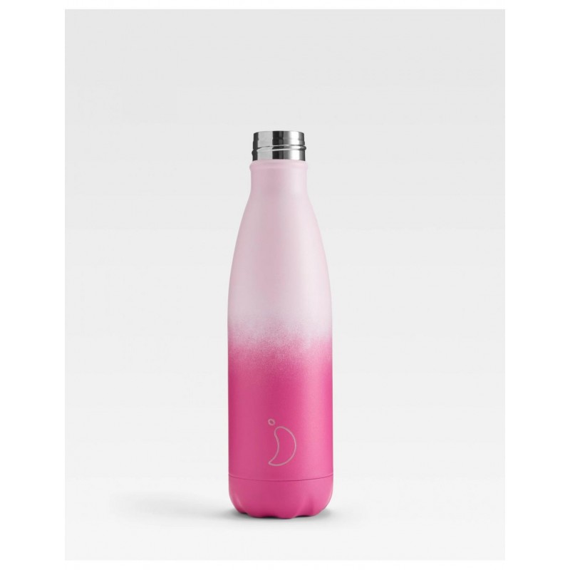 Chillys Bottle 500ml Gradient Rose Blush Chillys Bottle 500ml Gradient Rose Blush