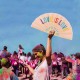 Fisura Βεντάλια XXL Love Is Love Rainbow