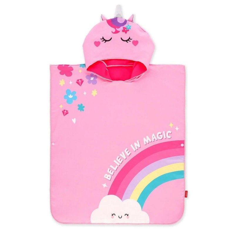 Legami Towelling Poncho For Kids Unicorn
