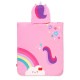 Legami Towelling Poncho For Kids Unicorn