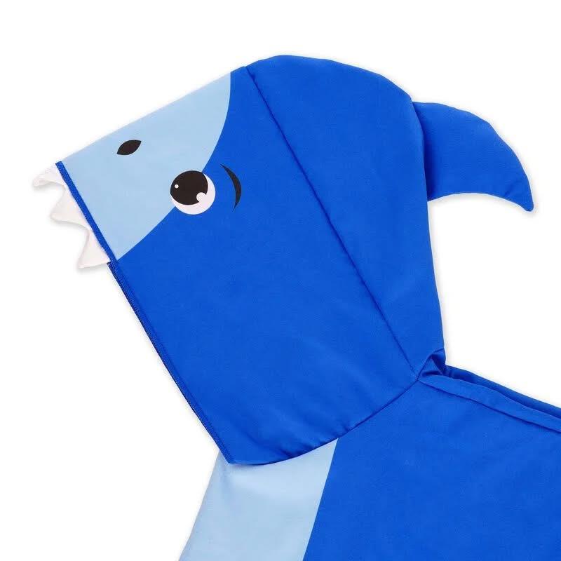 Legami Towelling Poncho For Kids Shark