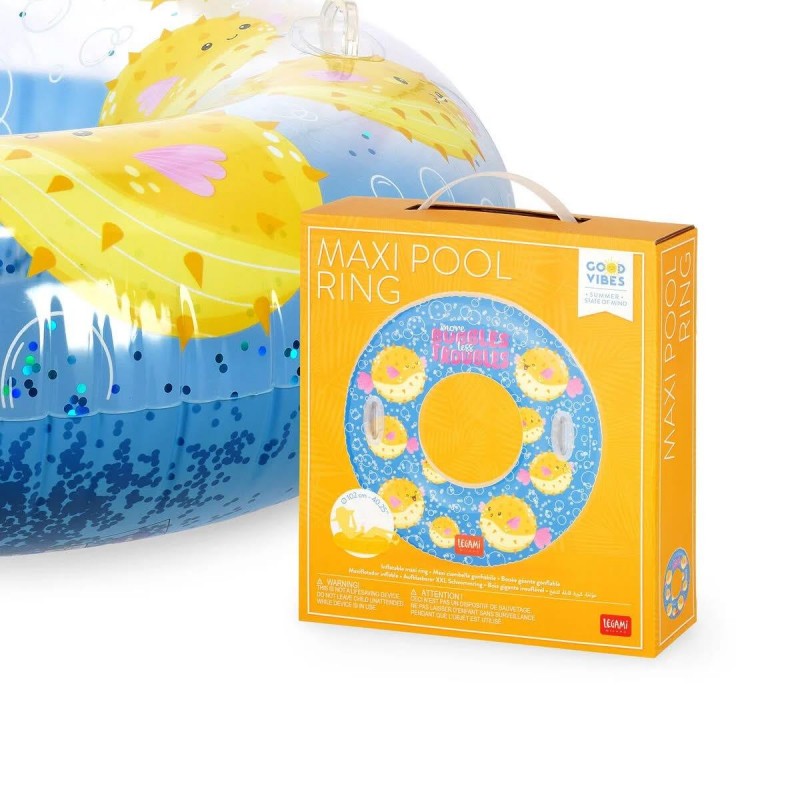 Legami Maxi Pool Ring Pufferfish