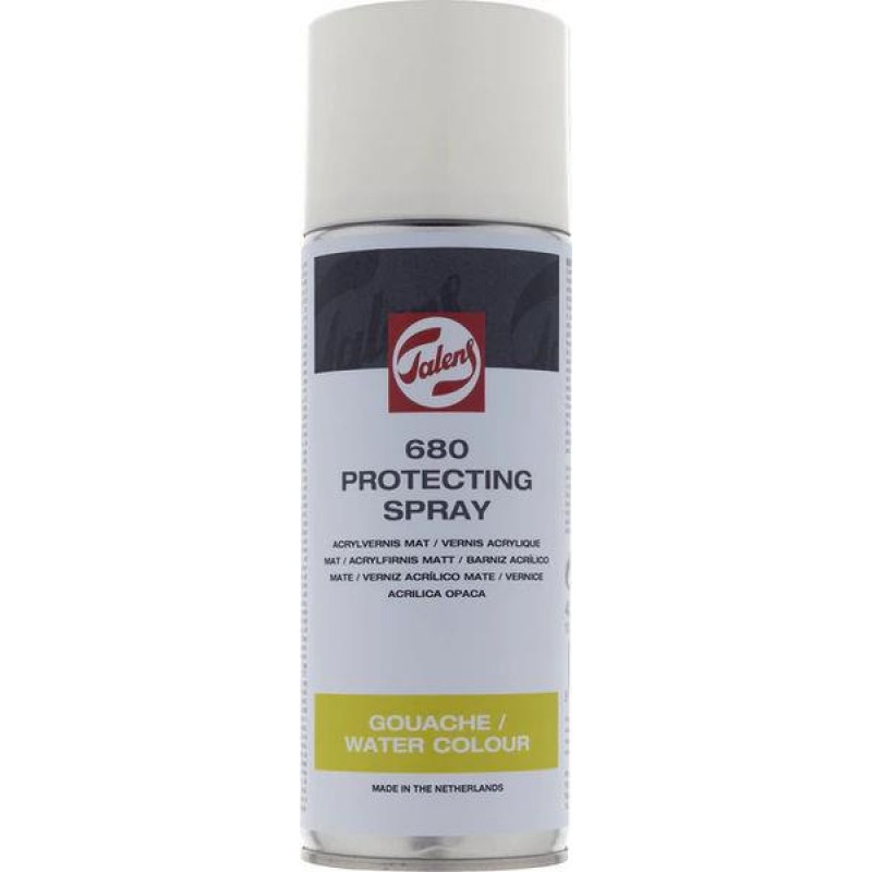 Talens Protecting Spray 680 Gouache/Watercolour 400ml Talens Protecting Spray 680 Gouache/Watercolour 400ml